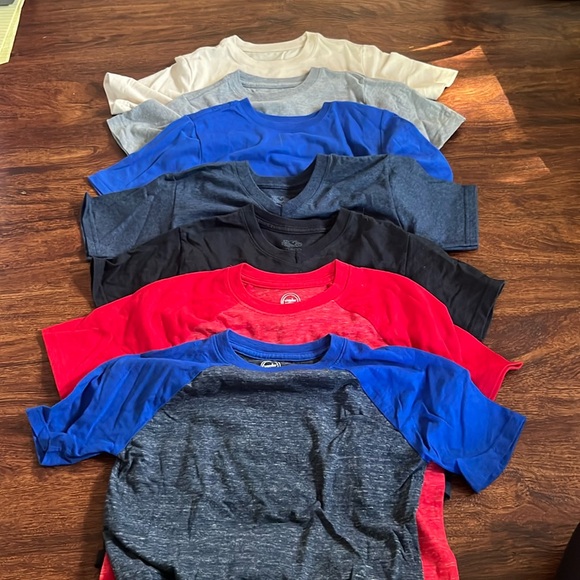 7 pack multi color short sleeves - Picture 1 of 10